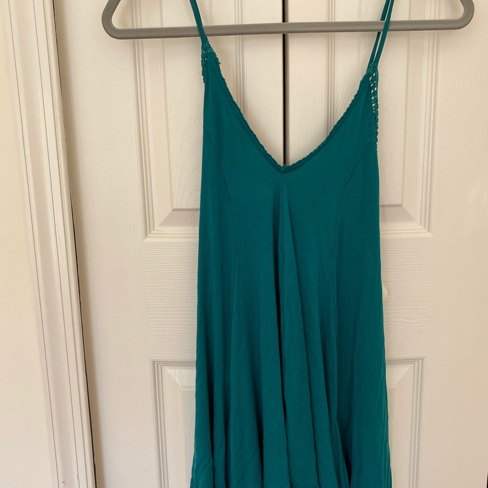 Small green dress from free people